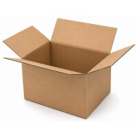 Faltkarton 150x100x100 mm Einwellig Braun