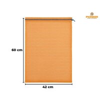 Raschel Bag 42x60 cm up to 15 kg Orange with drawstring