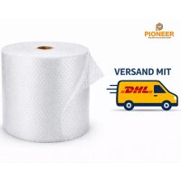 Luftpolsterfolie 50 cm x 100 m 75my Transparent