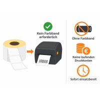 Thermal Labels 100x150 mm – 500 Labels per Roll