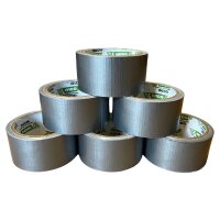 Gewebeband 48mm x 20m Silber Panzerband