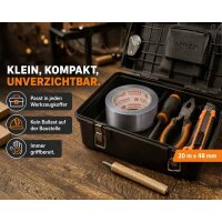 Gewebeband 48mm x 20m Silber Panzerband
