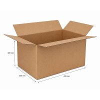 Cardboard Box 430x350x320 mm Single Wall Brown