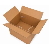 Faltkarton 460x300x380 mm Einwellig Braun