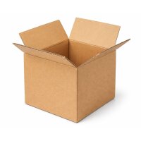 Cardboard Box 250x250x200 mm Double Walled Brown