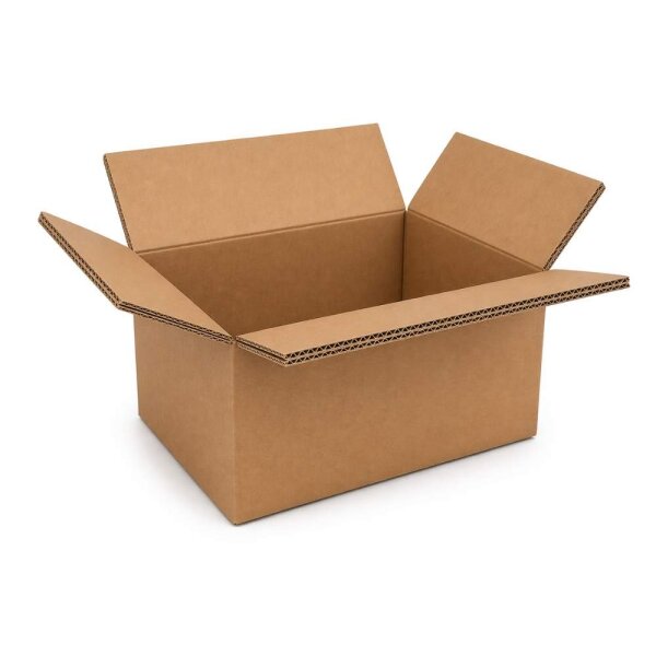Cardboard Box Double Walled 400x300x200 mm Braun