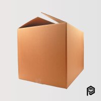 Faltkarton 600x500x400 mm Zweiwellig Braun