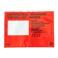 Delivery Note Pocket C5 Self-Adhesive Packing Slip - Invoice