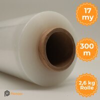Hand Stretch Film 300m x 50cm 17my Transparent