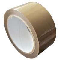 Packband leise abrollend 48mm x 66m Braun 50my