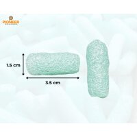 Verpackungschips Grün Zylinderform - Biologisch Abbaubar