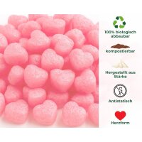 Packing Chips Rose Heart Shaped – Biodegradable & Sustainable