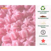Packing Chips Rose Star Shaped– Biodegradable & Sustainable