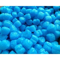 Packing Chips Blue Heart Shaped – Biodegradable & Sustainable